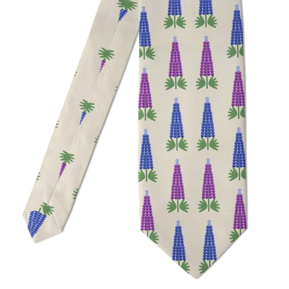 Pappenheim - Cream & Blue Lupin Tie – Meadow Spires