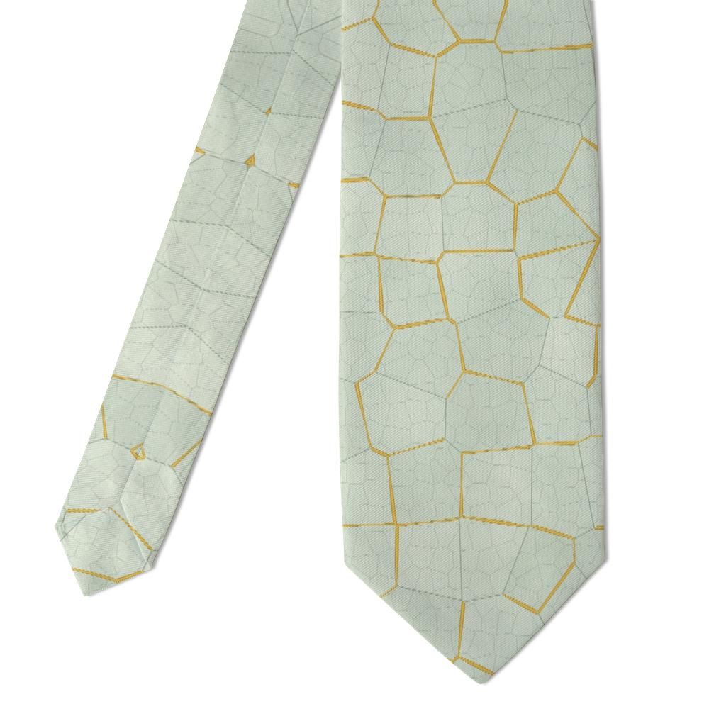 Levetzau - Celadon & Gold Kintsugi Tie – Porcelain Grace