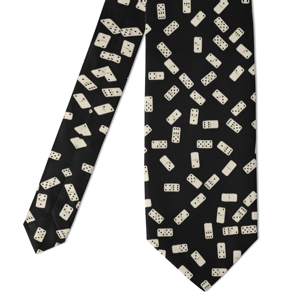 Bing - Black & Ivory Domino Tie – Game Night