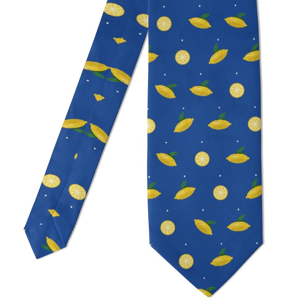 Lente - Cobalt & Yellow Lemon Tie – Sorrento Summer