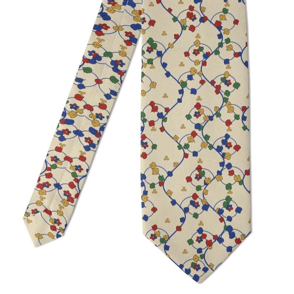 Walkendorff - Parchment & Red Illuminated Vine Tie – Scriptorium