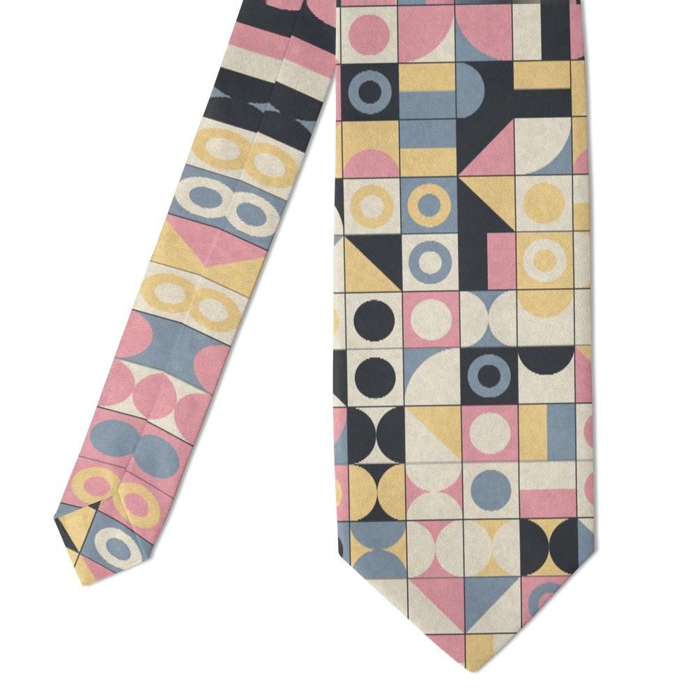 Dyre - Pastel & Charcoal Bauhaus Tie – Studio Light