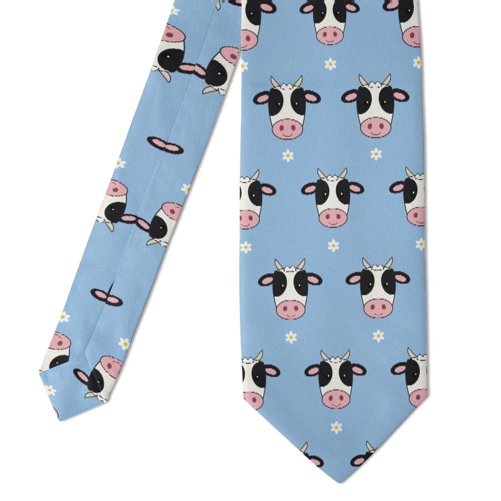 Pálffy - Sky Blue Dairy Cow Tie – Happy Herd