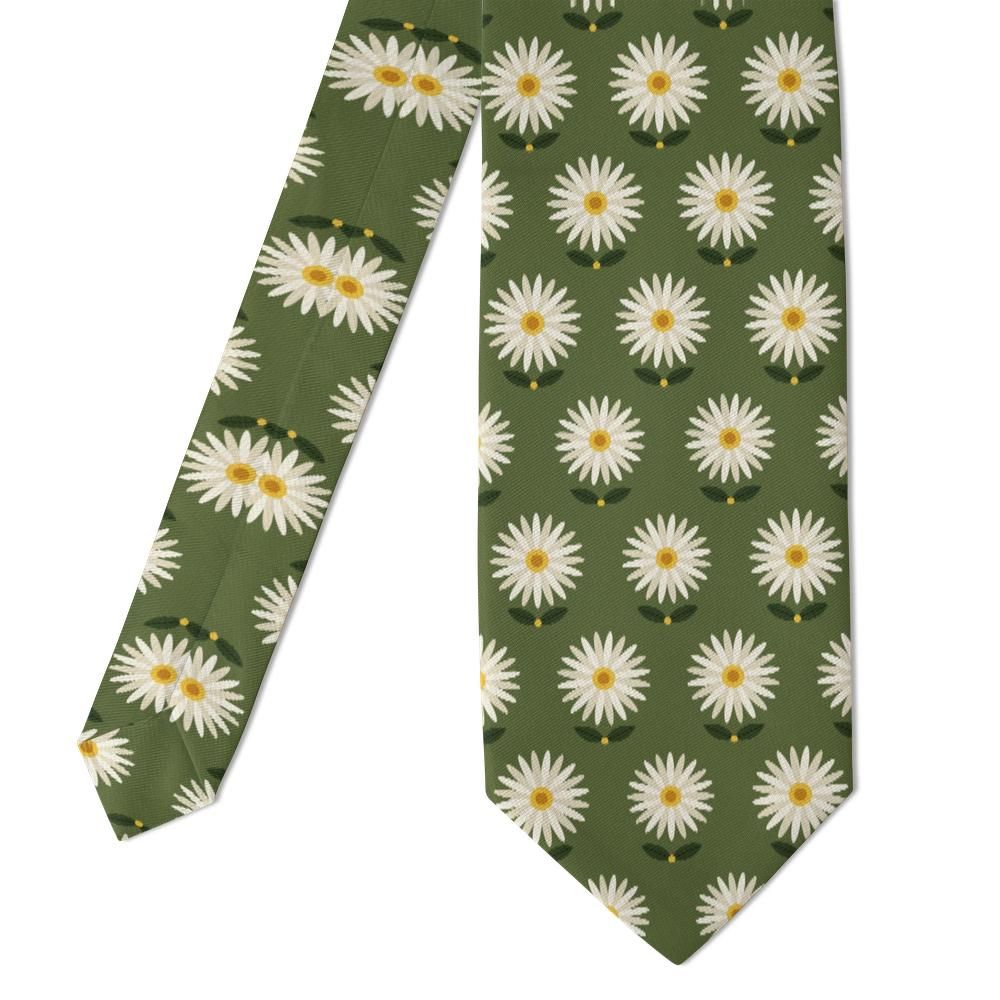 Tyszkiewicz - Olive & Cream Aster Tie – Country Lane