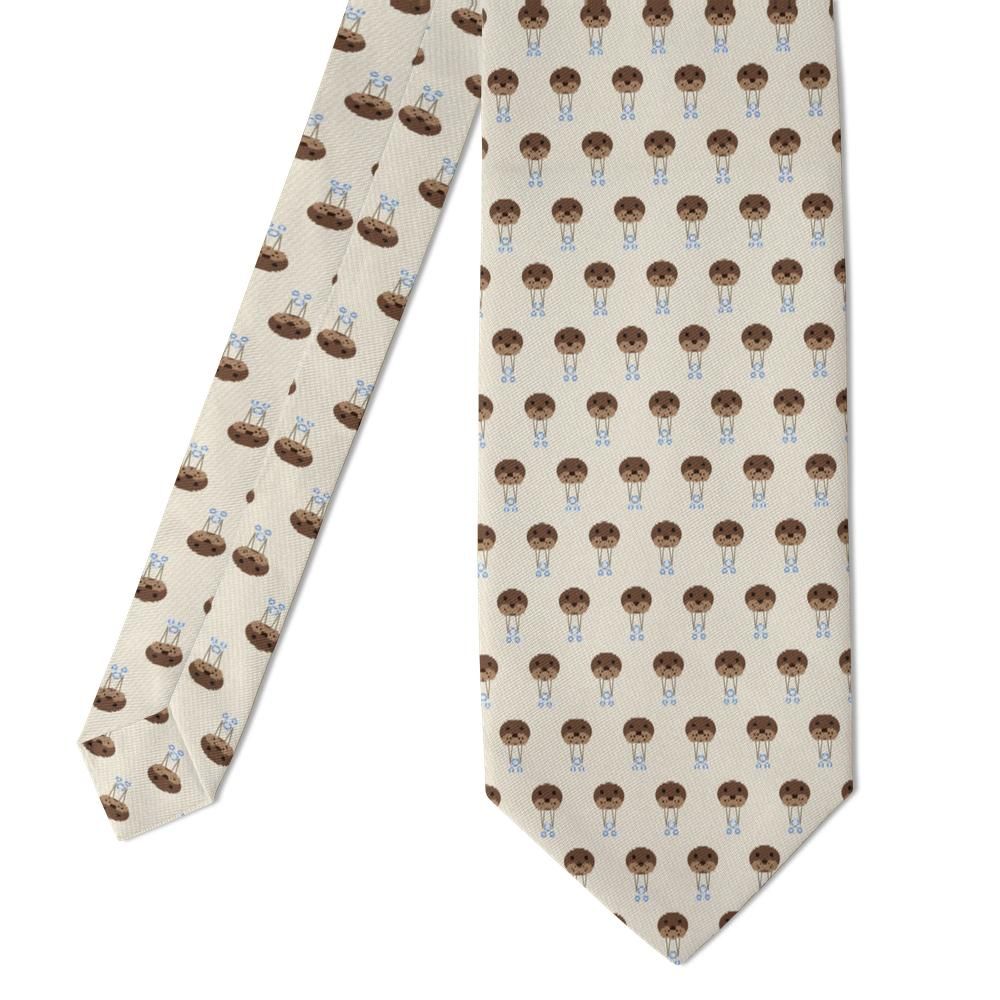 Welsperg - Cream & Brown Walrus Tie – Ice Floe