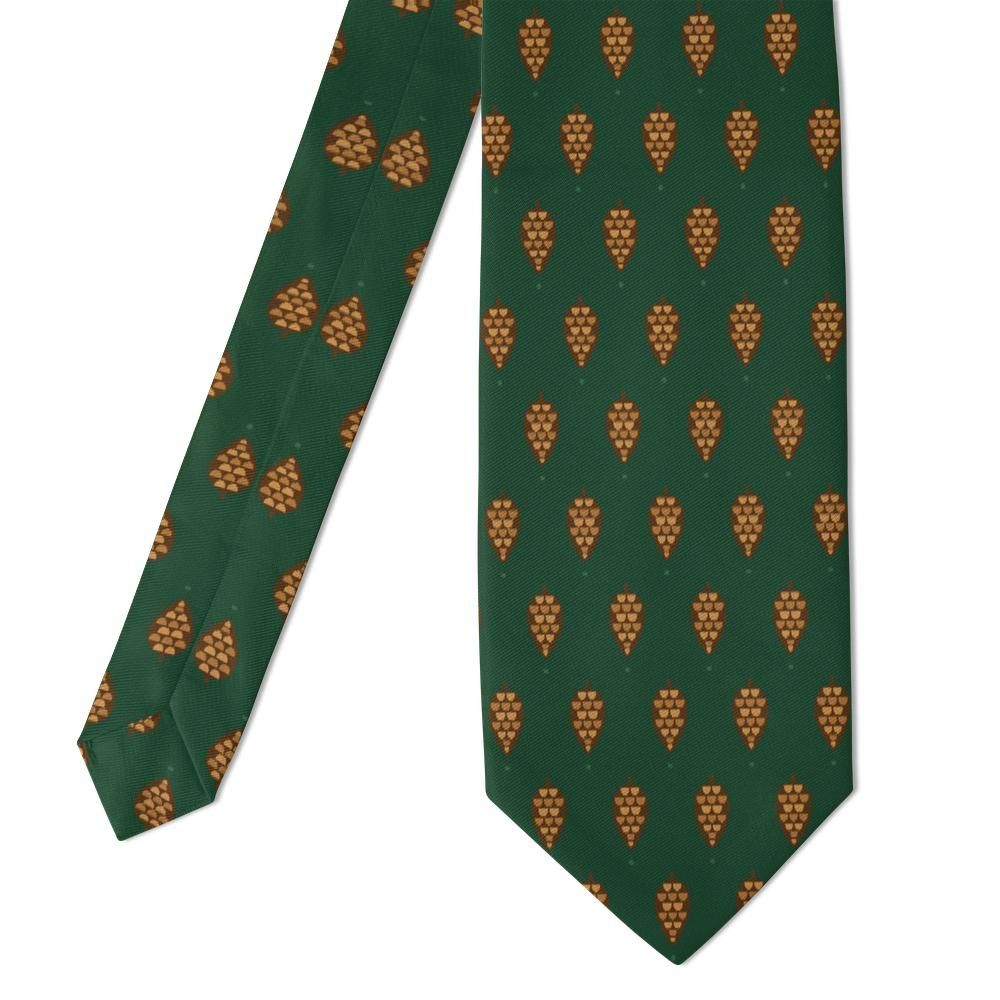 Lillienskiold - Green Pinecone Tie – Alpine Cabin
