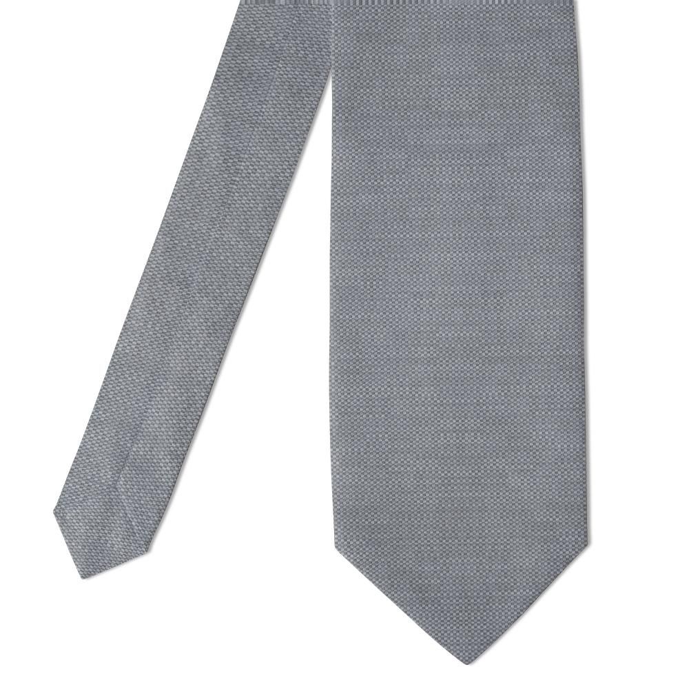 Rudbeck - Grey Oxford Weave Tie – City Commute
