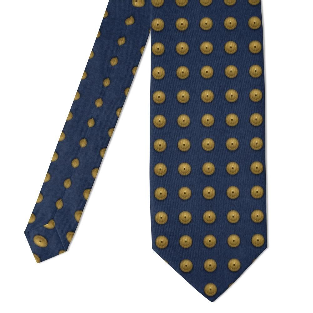 Rosenblad - Indigo & Brass Rivet Dot Tie – Denim Workshop