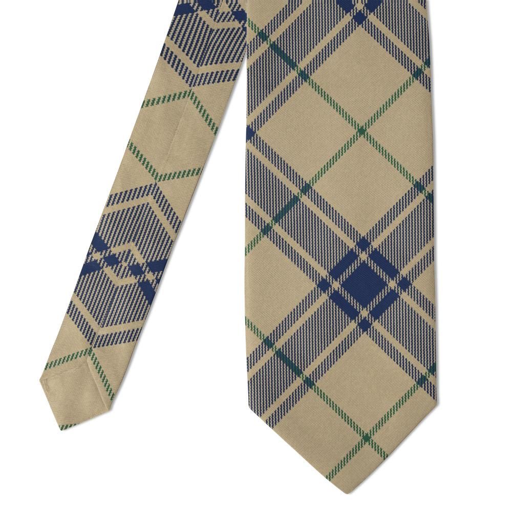 Pelham - Sand & Navy Heritage Check Tie – Country Estate