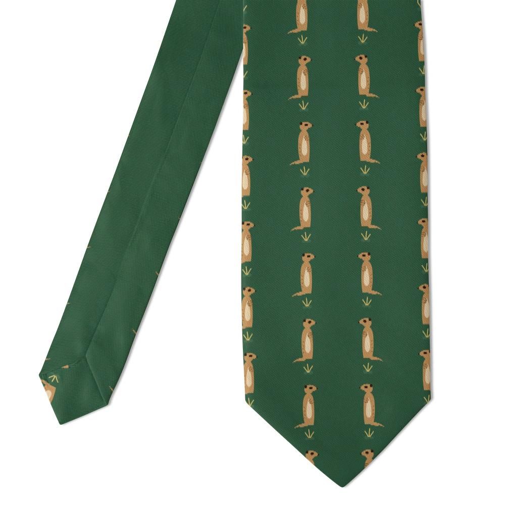 Wilczek - Forest & Tan Meerkat Tie – Lookout Post