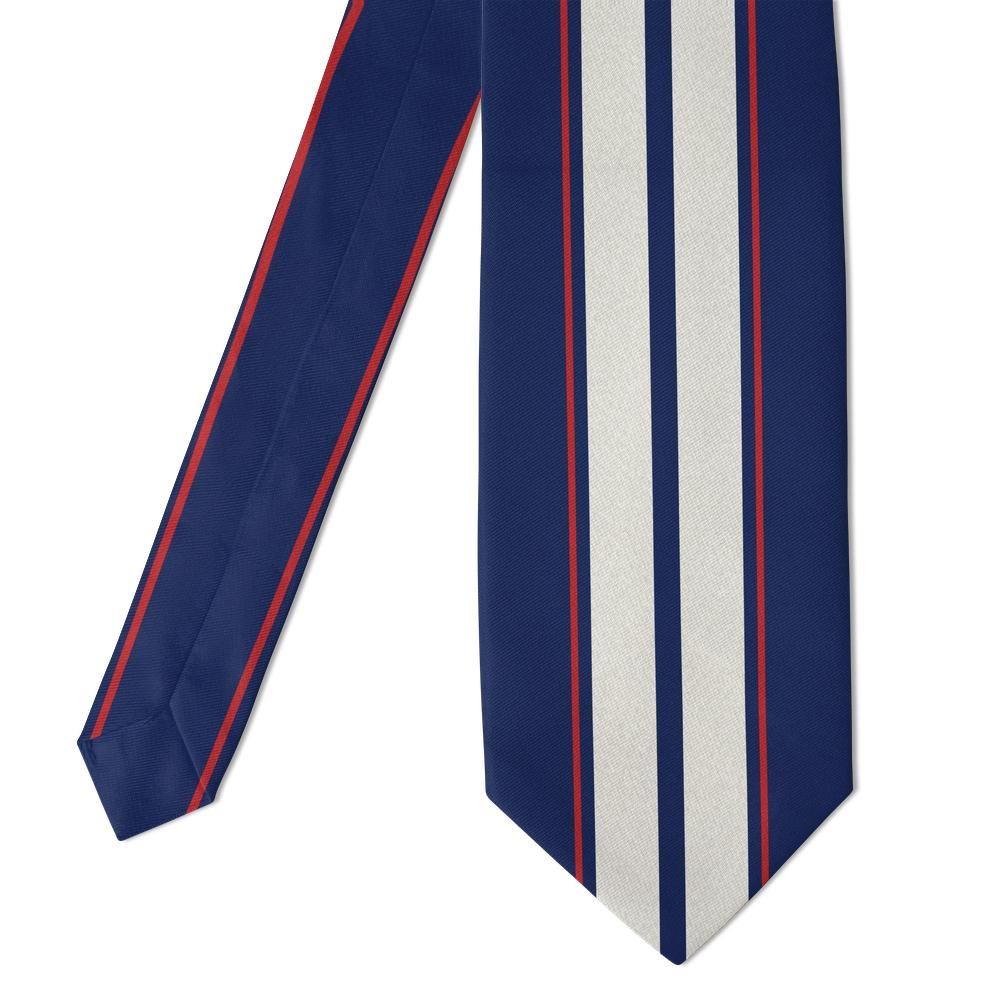 Gripenstedt - Navy & White Rally Stripe Tie – Grand Prix