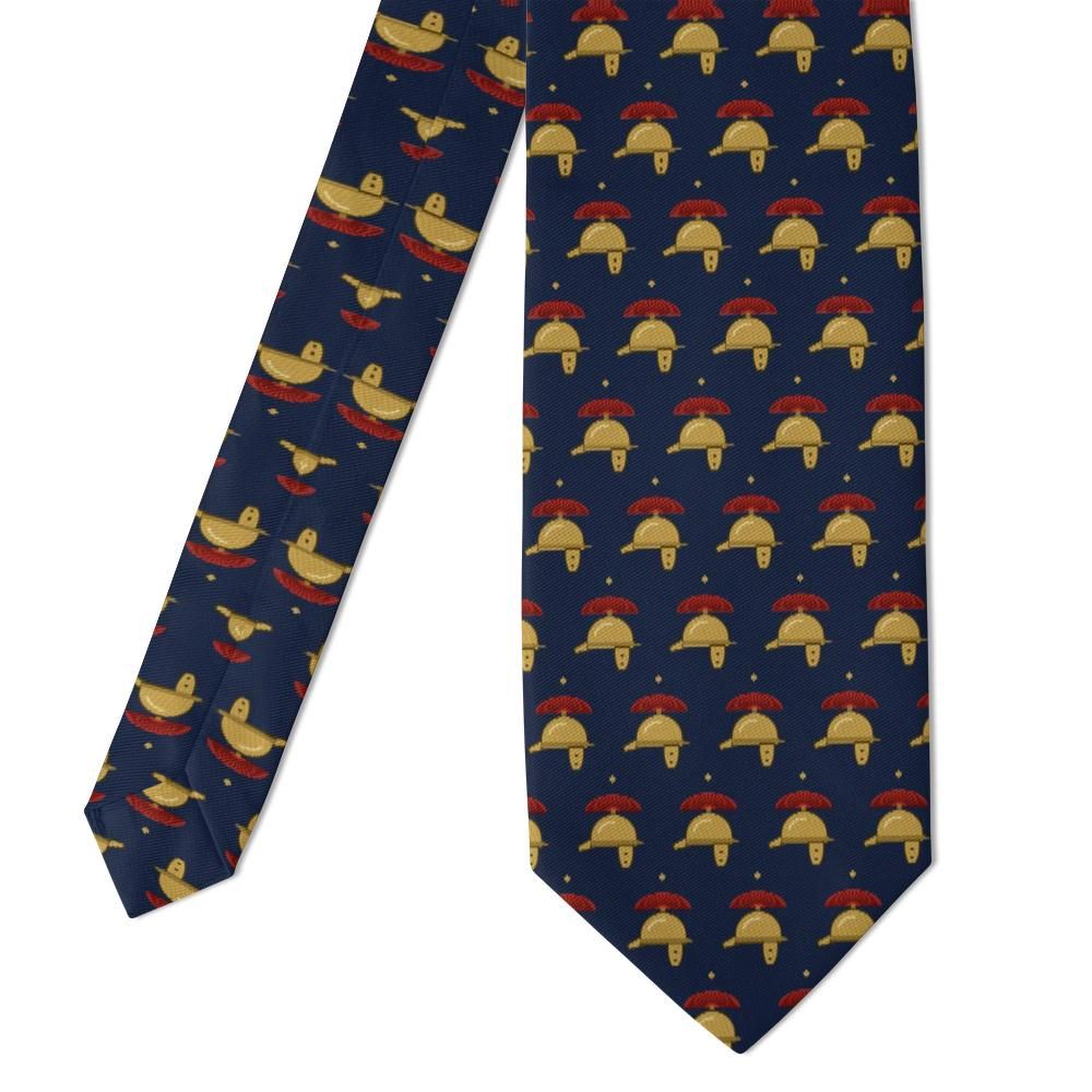 Capranica - Navy & Gold Centurion Helmet Tie – Legion Pride