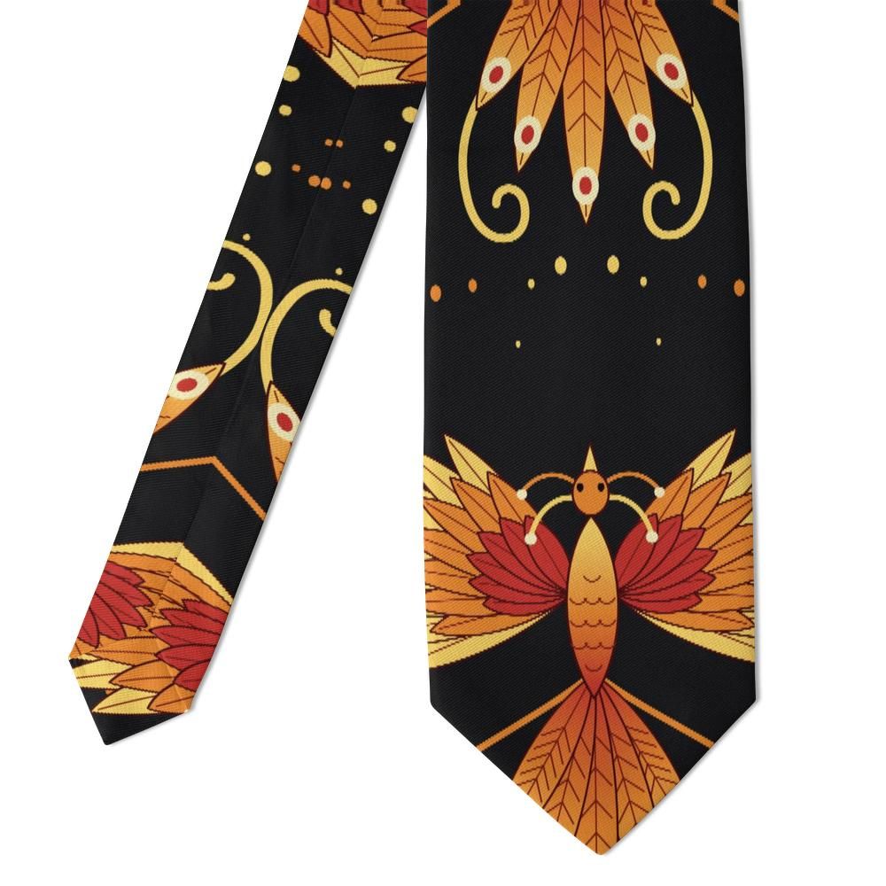 Károlyi - Black Firebird Tie – Midnight Blaze
