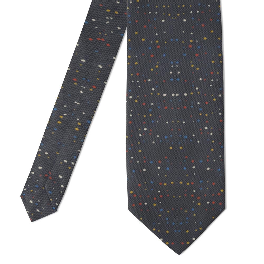 Sobieski - Charcoal Donegal Tie – Peat Fire