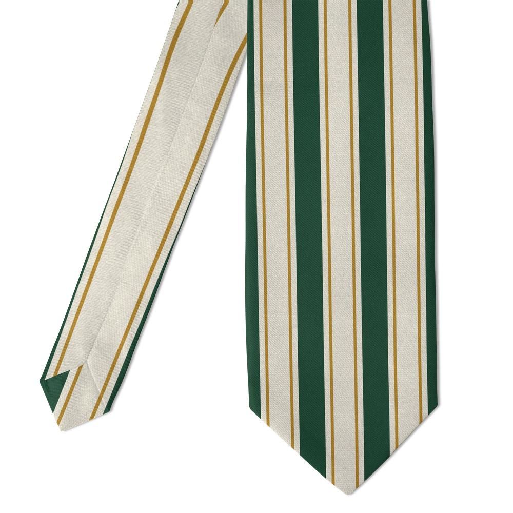 Bethlen - Green & Gold Butcher Stripe Tie – Delicatessen