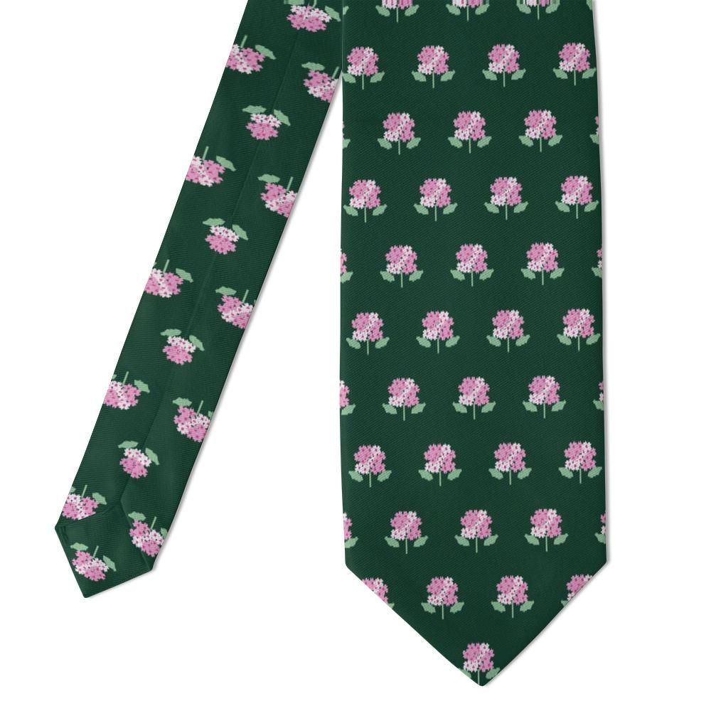 Schlick - Forest & Pink Verbena Tie – Garden Party