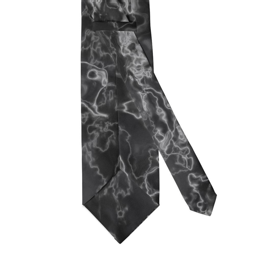 Gyldencrone - Black & White Marble Tie – Midnight Quarry
