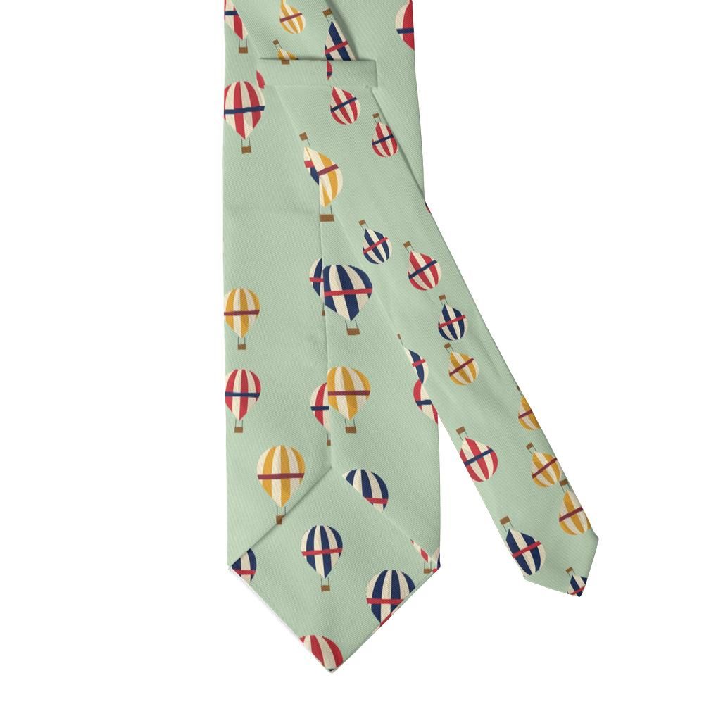 Thun - Sage Hot Air Balloon Tie – Countryside Drift