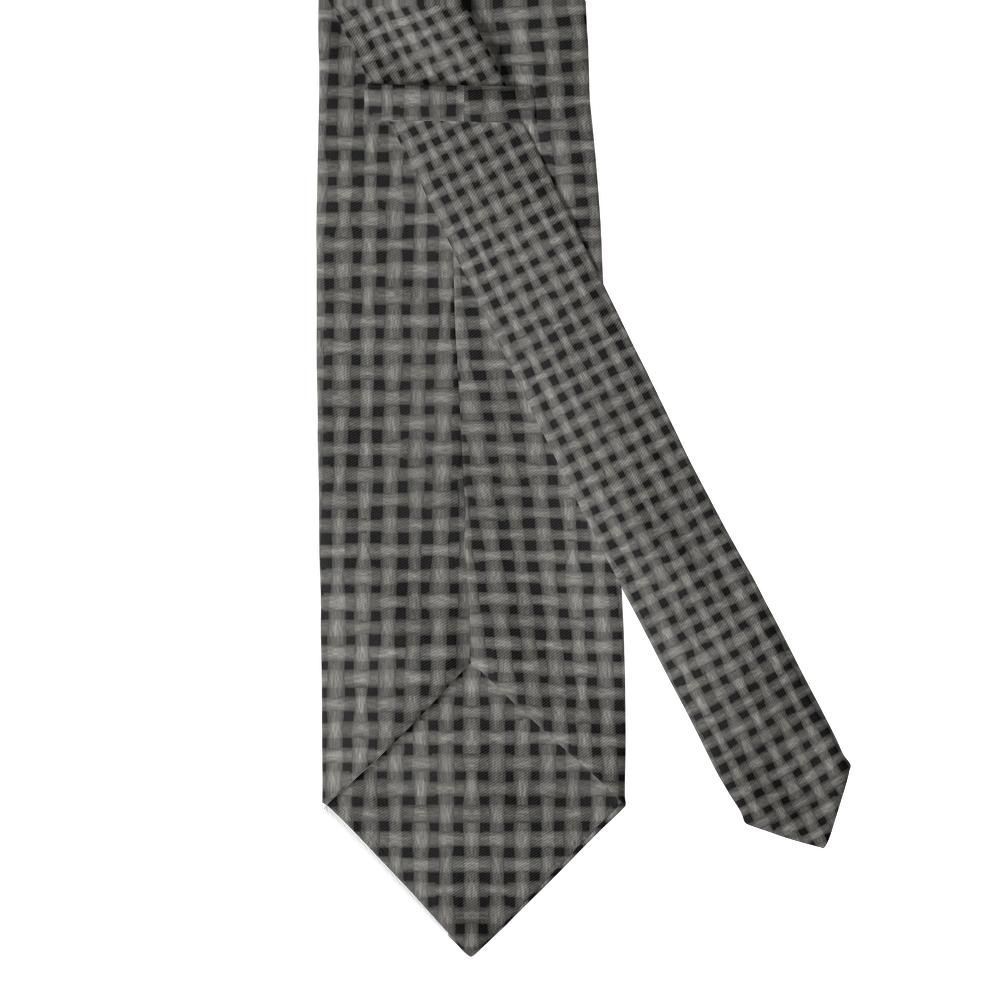 Leijonhufvud - Charcoal Burlap Weave Tie – Rustic Loft