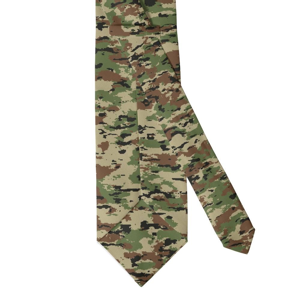 Seydlitz - Khaki & Green Disruptive Camo Tie – Officers' Mess
