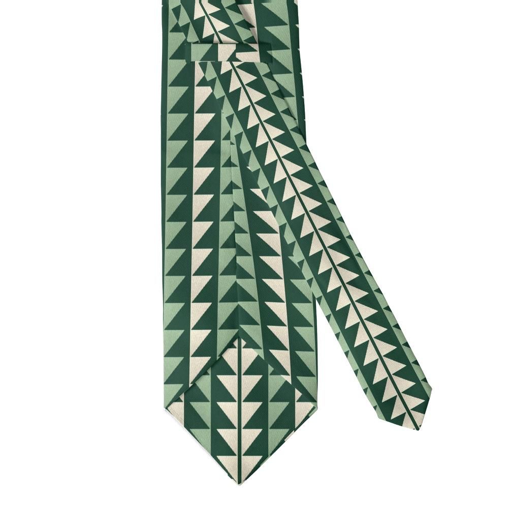 Draskovich - Forest & Cream Sawtooth Tie – Timber Line