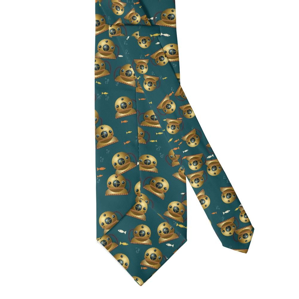 Sieniawski - Teal Diving Helmet Tie – Ocean Depths