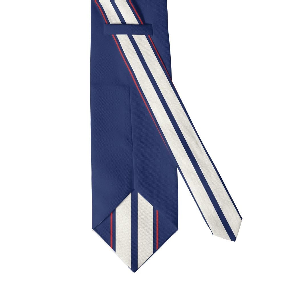 Gripenstedt - Navy & White Rally Stripe Tie – Grand Prix