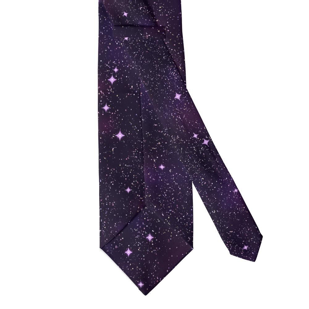 Danneskiold - Violet & Pink Starfield Galaxy Tie – Nebula Dream