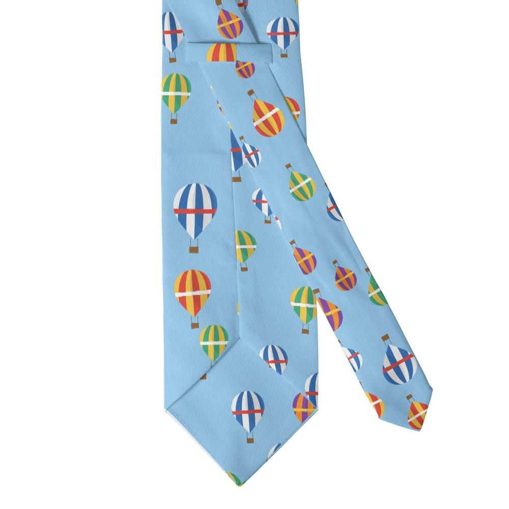 Thun - Sky Blue Hot Air Balloon Tie – Morning Ascent