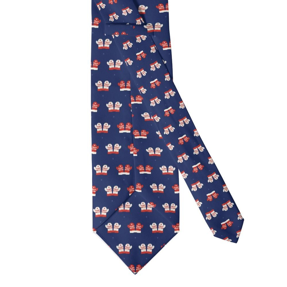 Lovendal - Navy Mitten Tie – Snow Day