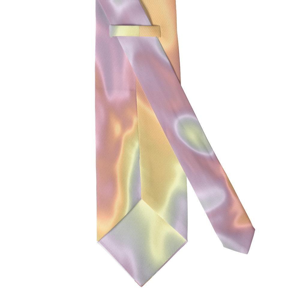 Wachtmeister - Champagne & Rose Iridescent Swirl Tie – Pearl Glow