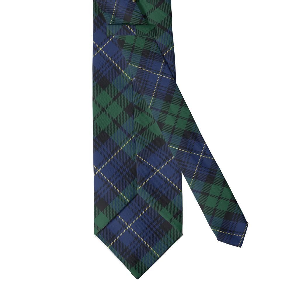 Tollemache - Navy & Green Estate Tartan Tie – Highland Watch