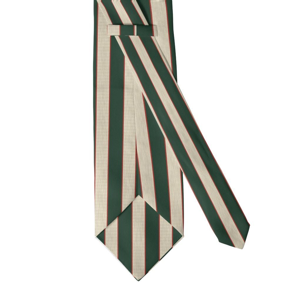Beck-Friis - Forest & Cream Grosgrain Stripe Tie – Heritage Stripe, Country Club Ease