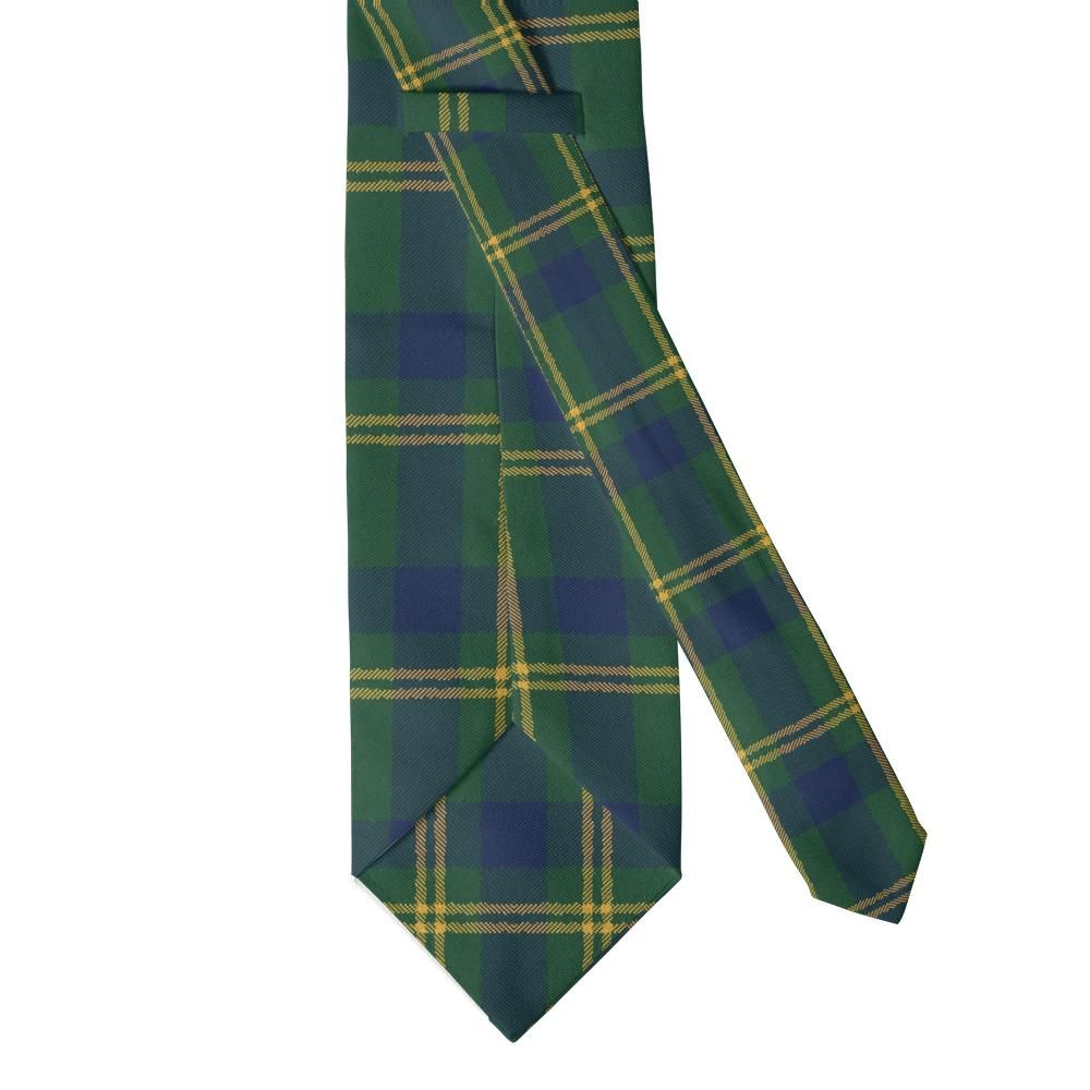 Tersmeden - Forest & Mustard Blanket Plaid Tie – Hunting Lodge