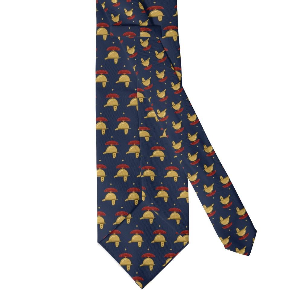 Capranica - Navy & Gold Centurion Helmet Tie – Legion Pride