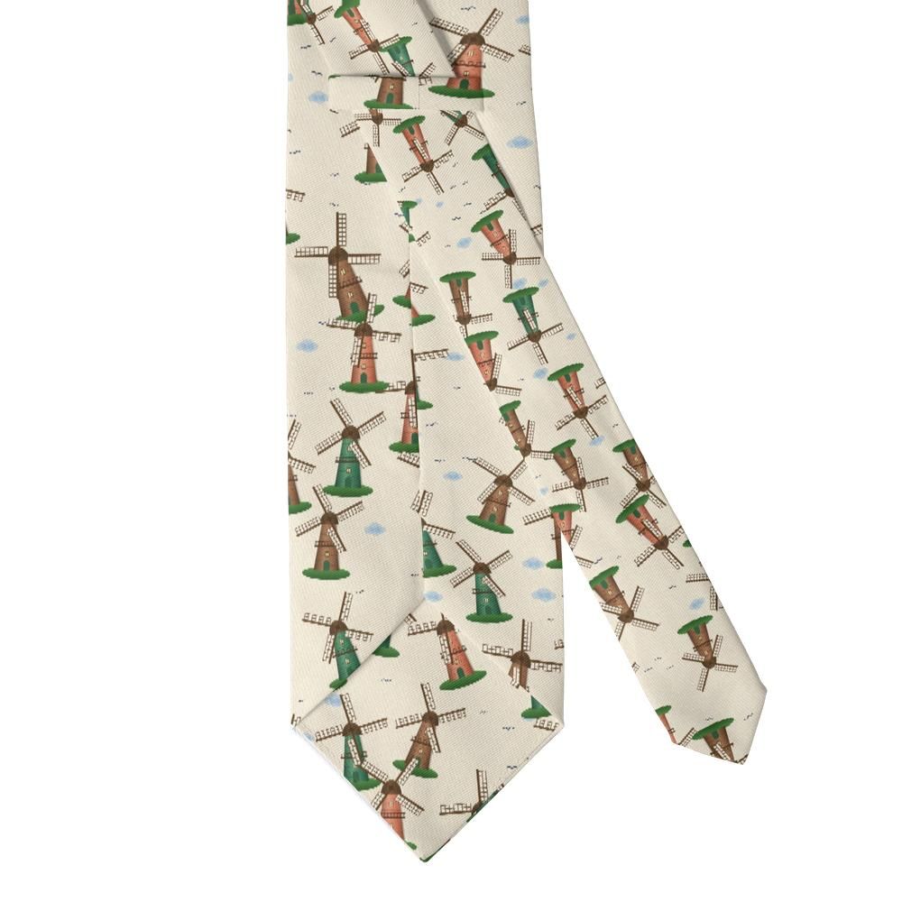 Lanckoronski - Cream Windmill Tie – Village Breeze