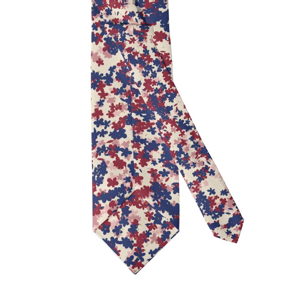 Rantzau - Cream & Navy Painted Blossom Tie – Holstein Spring