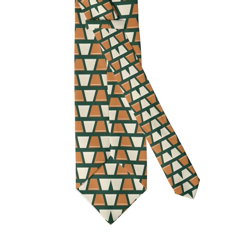 Teleki - Forest & Copper Keystone Tie – Stone Bridge