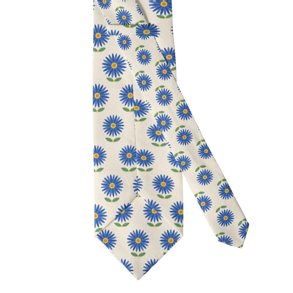 Tyszkiewicz - Ivory & Blue Aster Tie – Meadow Morning