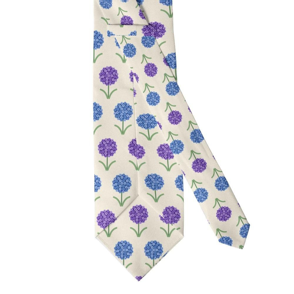 Ortenburg - Cream & Violet Allium Tie – Cottage Globe