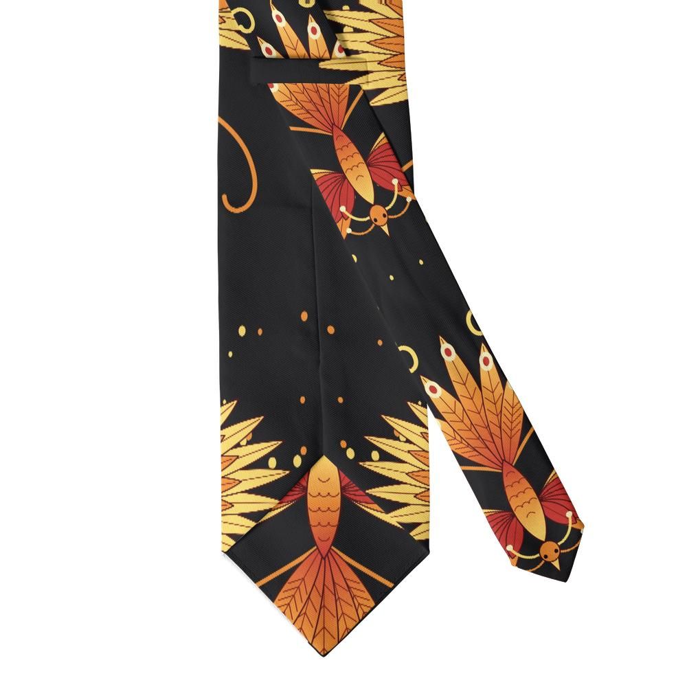 Károlyi - Black Firebird Tie – Midnight Blaze