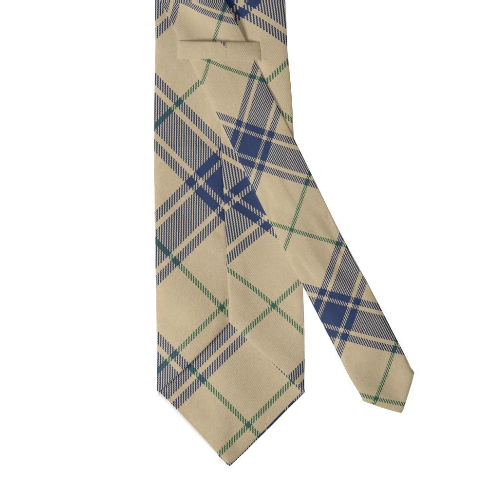 Pelham - Sand & Navy Heritage Check Tie – Country Estate