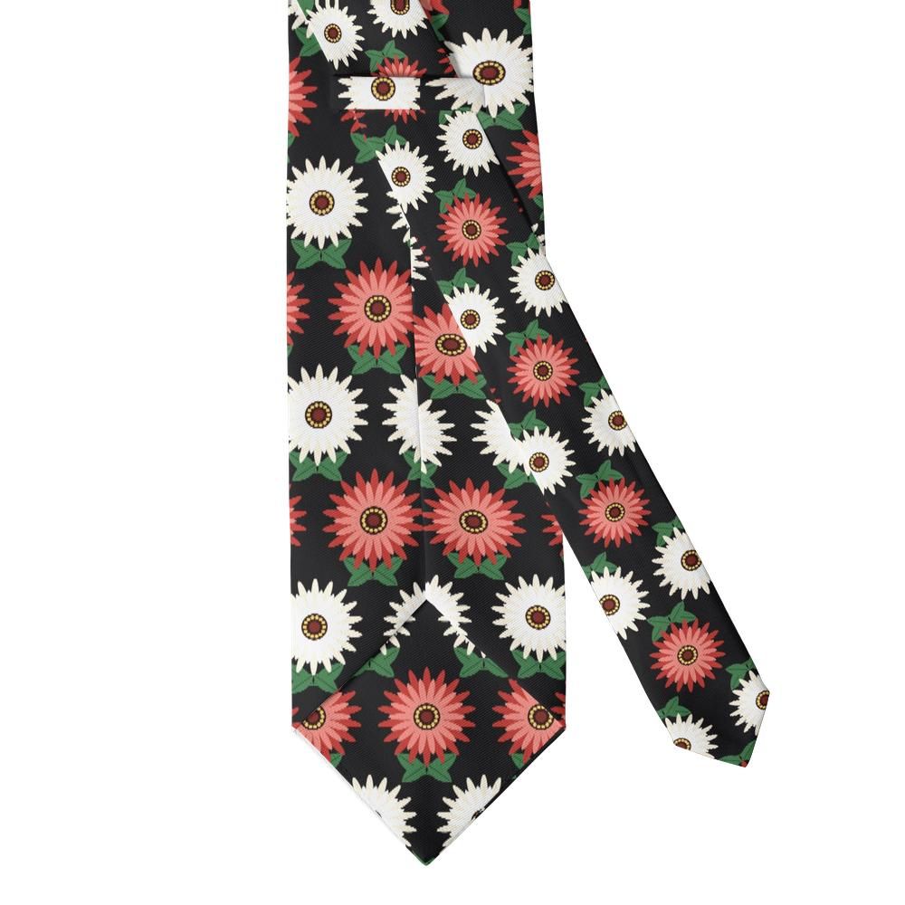Stolberg - Black & Red Gerbera Tie – Late Bloom