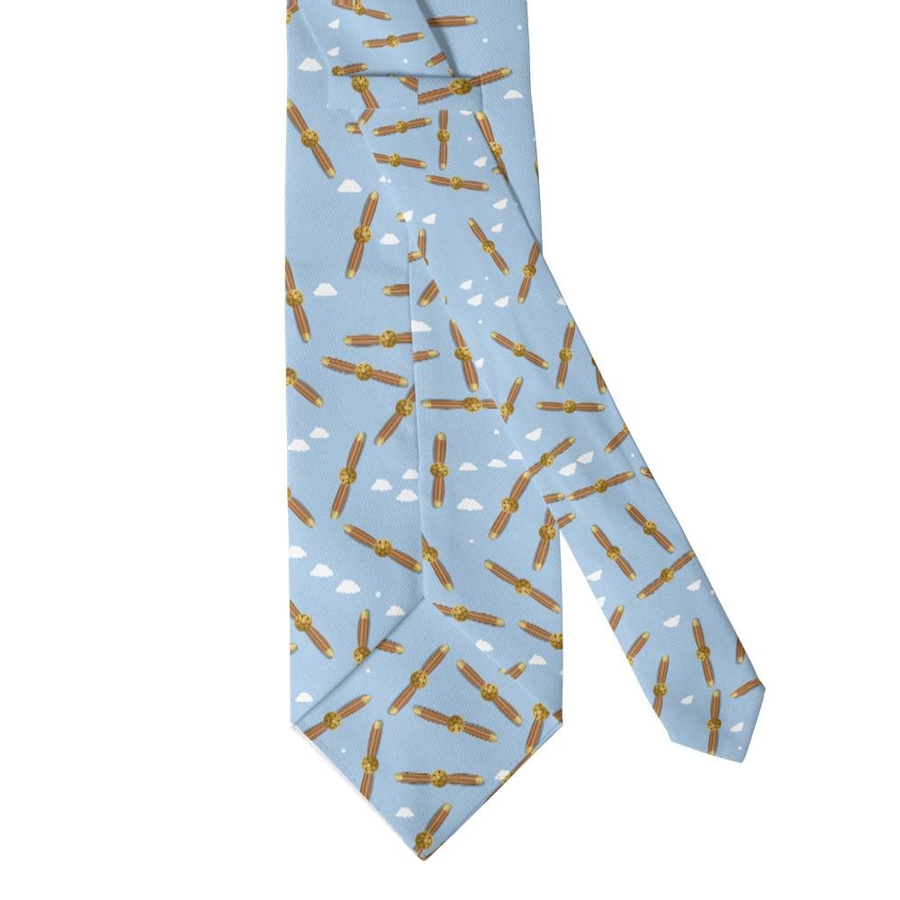 Gosiewski - Sky Blue Propeller Tie – Golden Age of Flight
