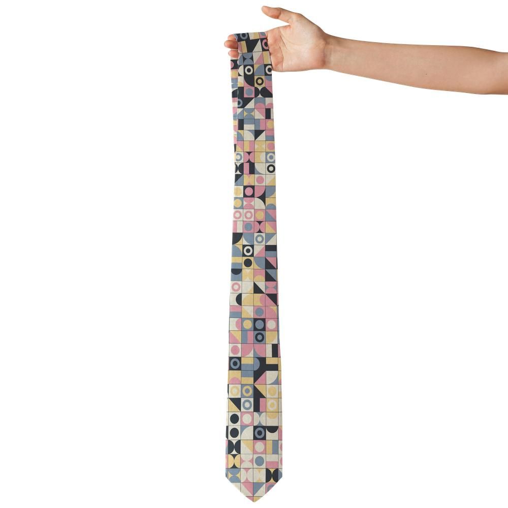 Dyre - Pastel & Charcoal Bauhaus Tie – Studio Light