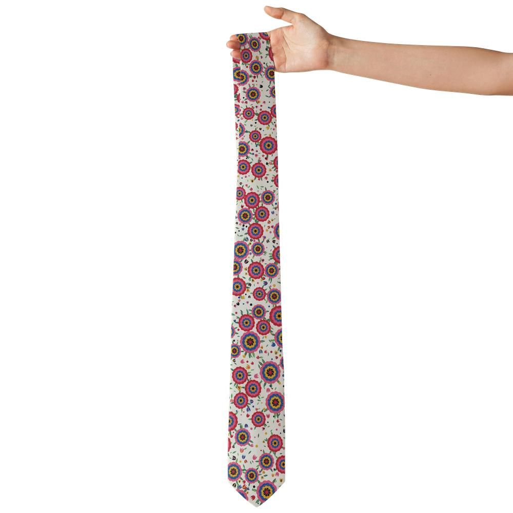 Hardenberg - Ivory Multicolor Matyo Rose Tie – Village Bride
