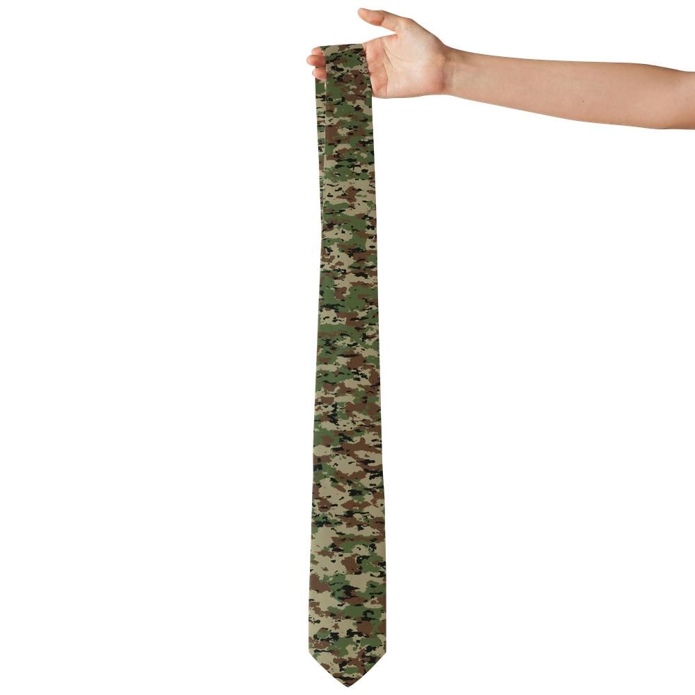 Seydlitz - Khaki & Green Disruptive Camo Tie – Officers' Mess