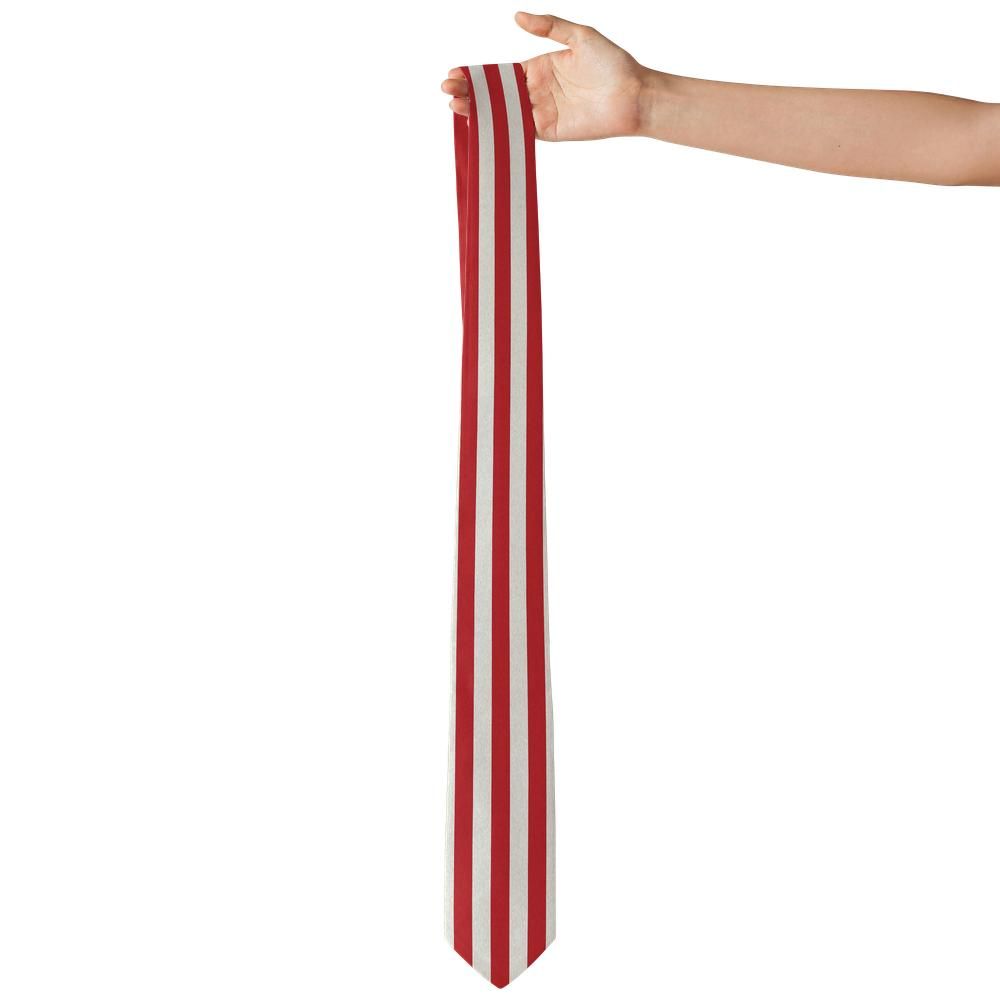 Hierta - Red & White Deckchair Stripe Tie – Brighton Pier