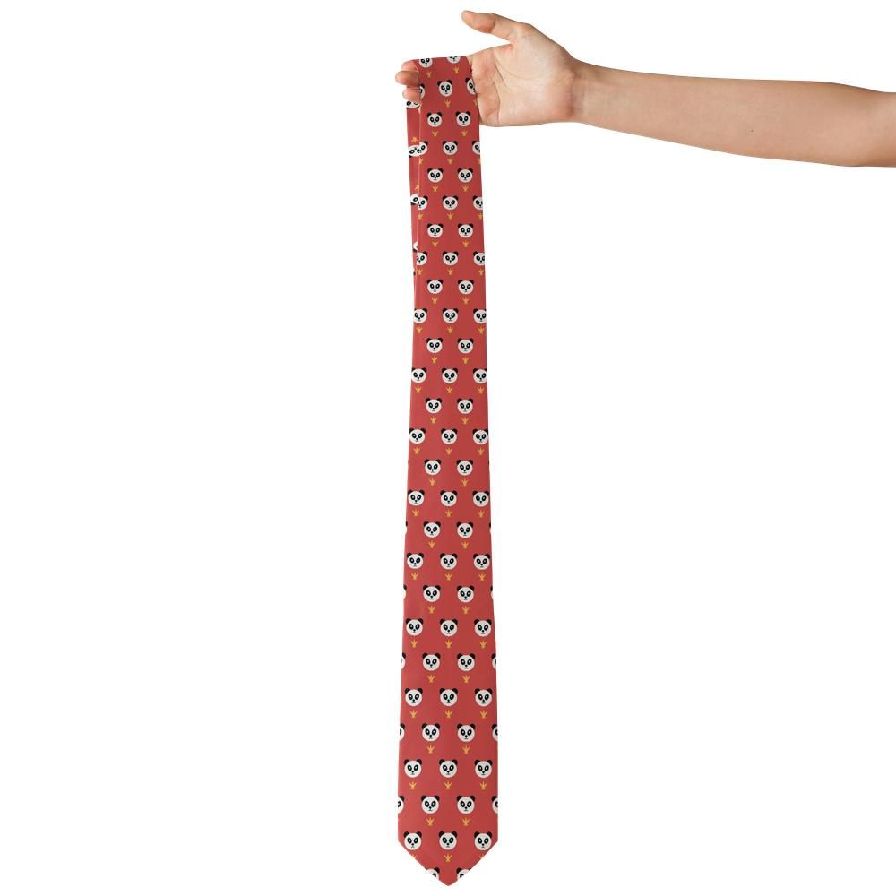 Waldeck - Red & White Panda Tie – Lucky Charm