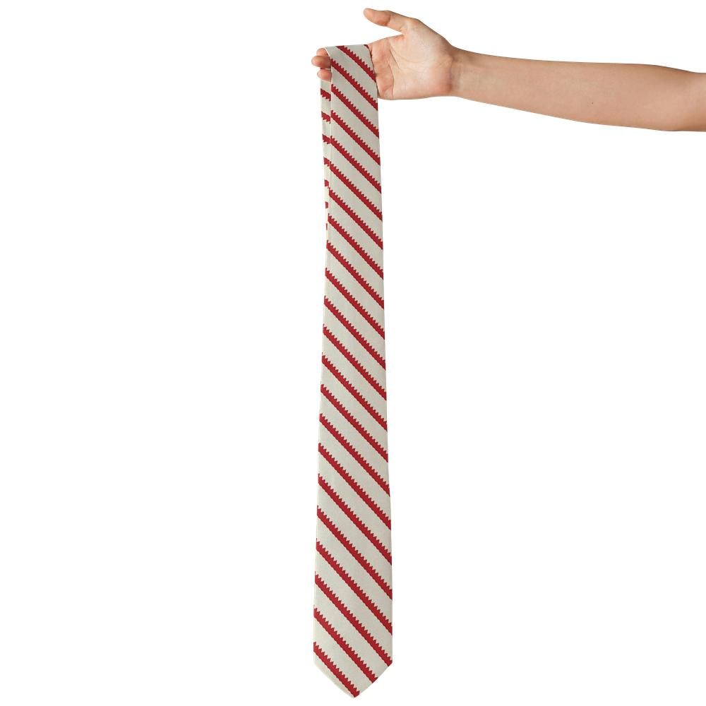 Lilliehöök - Red & Cream Rick-Rack Stripe Tie – Country Fair